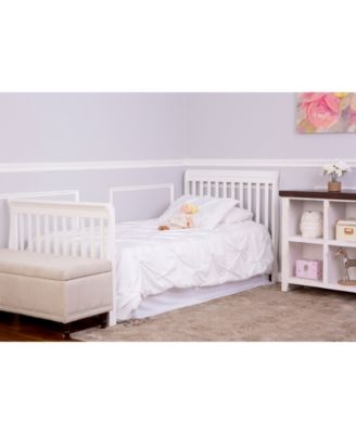 Baby Aden Convertible 4-in-1 Mini Crib, Natural
