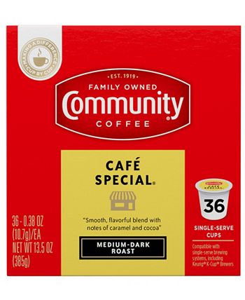 Community Coffee - CS-4: 36 CT SS CUPS CAF&Eacute; SPEC
