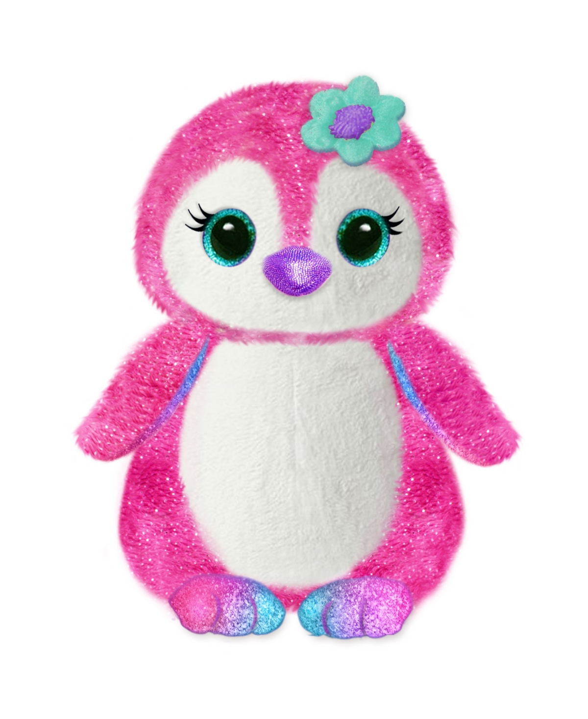 First & Main Babies' - Fantazoo 10 Inch Plush, Penny Penguin In Chrome