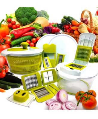 MegaChef 10-in-1 Multi-Use Salad Tool