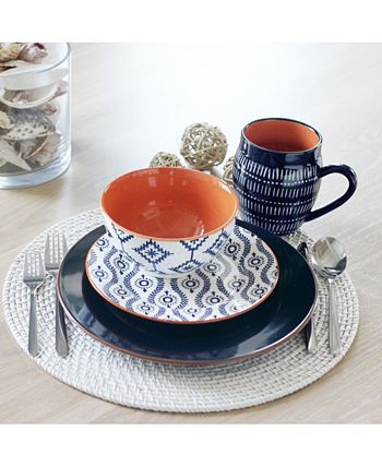 Baum Tangiers 16 Piece Dinnerware Set Service for 4 Macy s