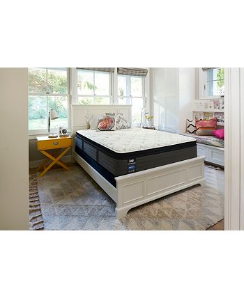 Sealy posturepedic plus shore drive 14 plush euro shop pillowtop mattress