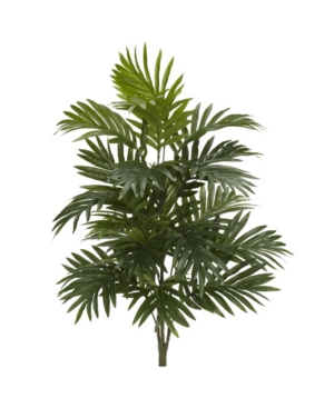Nearly Natural 30" Areca Palm Artificial Plant, Set Of 3 In Green
