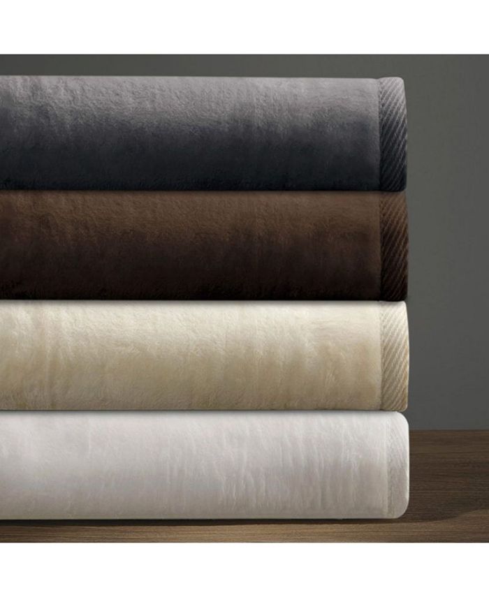 DownTown Company Cotton Cashmere Blanket, King Macy's