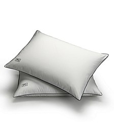 White Down Side & Back Sleeper Overstuffed Pillow Certified RDS, Set of 2
