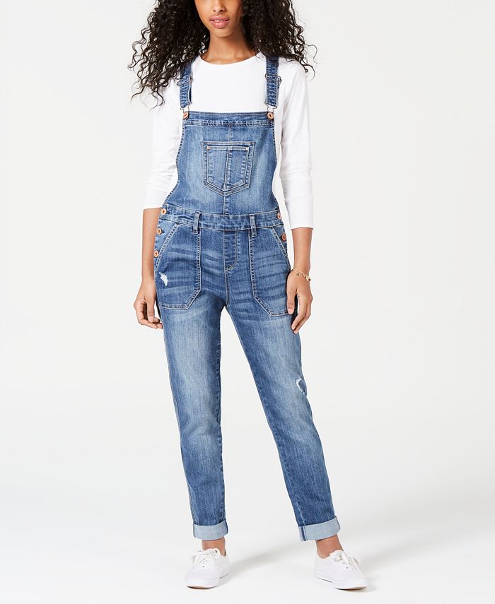 American Rag Skinny Fit Overalls, Created for Macy's & Reviews ...