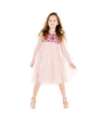 Masala Baby Girls Tulle Gyspy Dress - Macy's