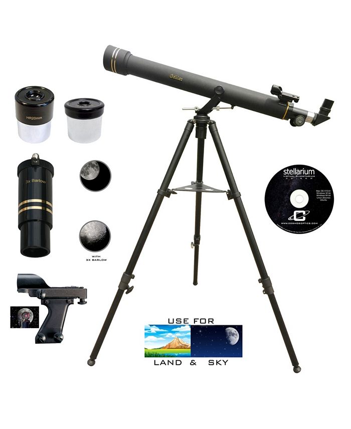 Cosmo Brands Galileo 800 X 72mm Day and Night Telescope and Slow