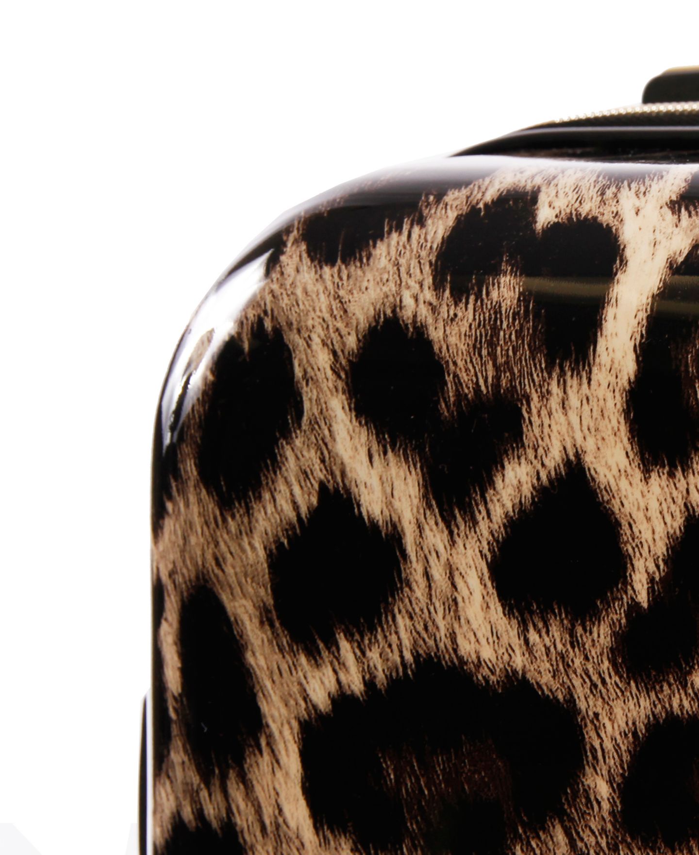 Чемодан Bebe Adriana 21" Hardside Carry-On Spinner, цвет: Леопардовый — фото 9