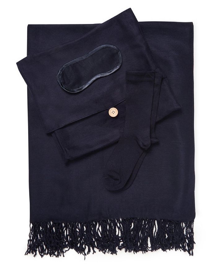 IGH Global Corporation Bamboo Travel Blanket Set Macy's