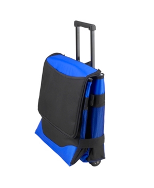 Picnic At Ascot 60 Can Collapsible Insulated Rolling Cooler In Royal Blue