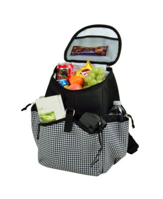 Insulated Backpack Cooler -4 Exterior Pockets, No-Leak Lining