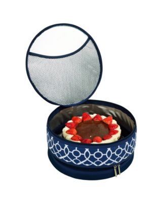 Pie, Cake, Salad Carrier 12" Diameter - Rigid Sides