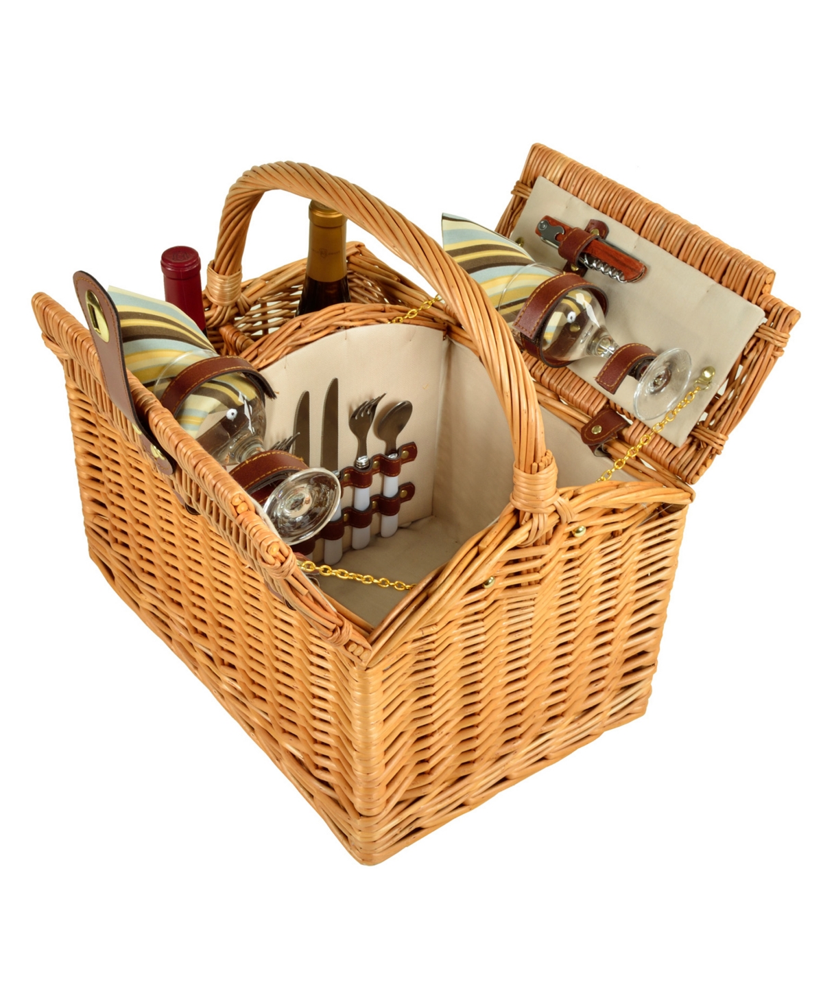 Picnic at Ascot Vineyard Willow Wine, Picnic Basket with service for 2