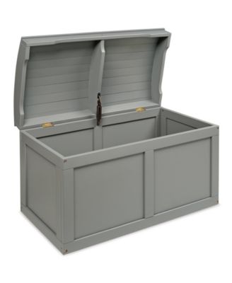 Hardwood Barrel Top Toy Chest