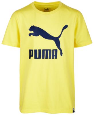 Puma Big Boys Logo-Print T-Shirt - Macy's