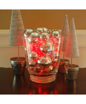 Lumabase Set of 2, 100 Mini String Lights with Timer