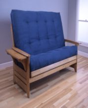 Blue Futon Furniture On Sale Clearance Closeout Deals Macy s