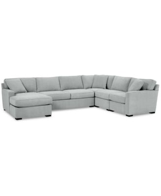 Furniture - Radley 5-Pc. Fabric Chaise Sectional
