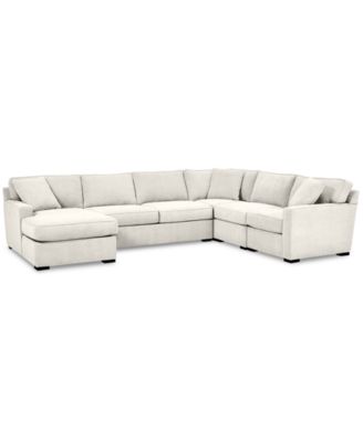 Radley 5-Pc. Fabric Chaise Sectional Sofa with Corner Piece