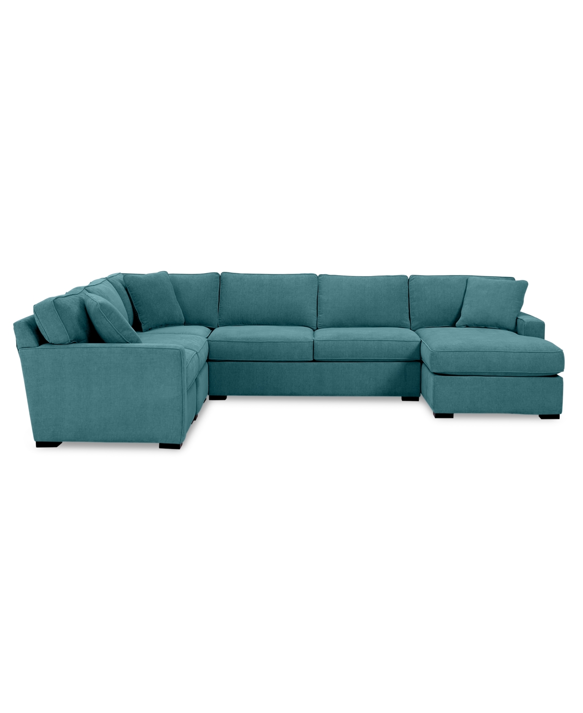 Radley 5-Pc. Fabric Chaise Sectional Sofa with Corner Piece, Created for Macy's