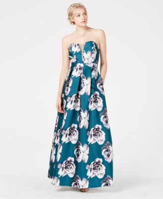 macys strapless dress