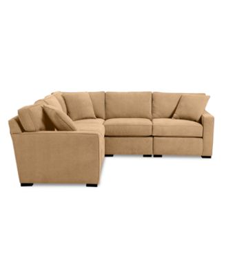 Radley Fabric 5-Pc. Sectional Sofa with Corner Piece, Created for Macy's