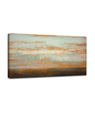 'Sahara Floor' Abstract Canvas Wall Art - 30" x 60" 
