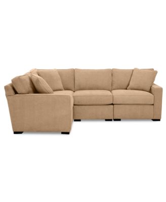 Radley Fabric 4-Pc. Sectional Sofa with Corner Piece