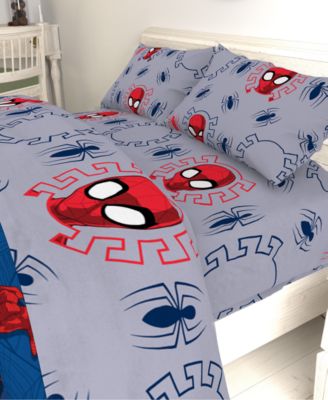 spiderman bed linen