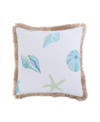 Sure Fit Faux Leather Decorative 20 X 20 Throw Pillow Reviews