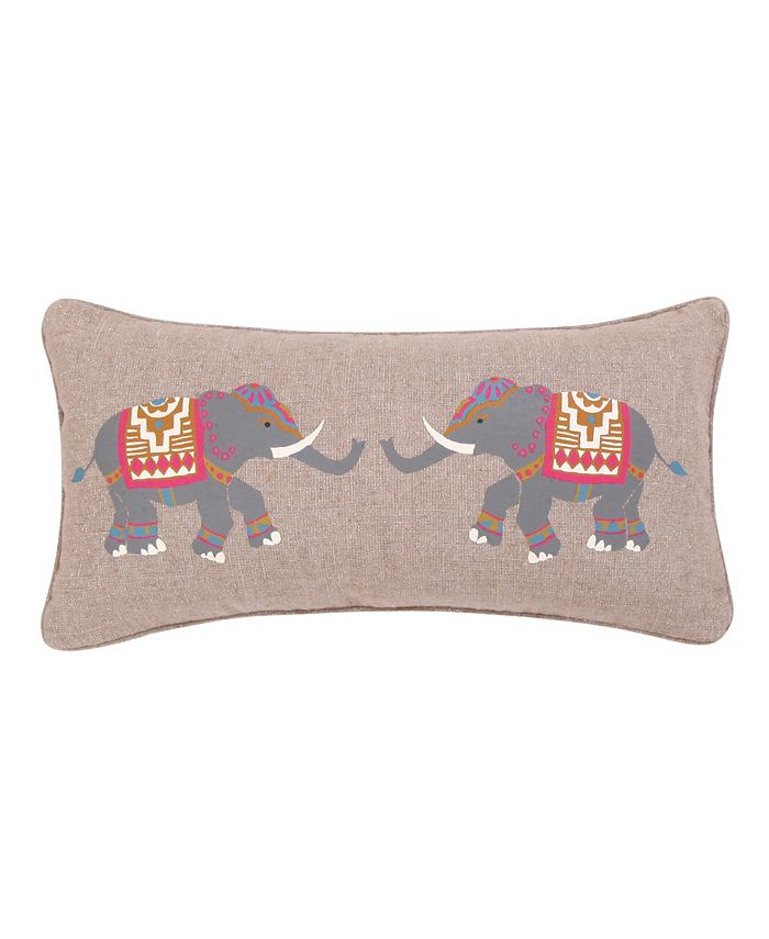 Levtex Home Tangier Elephant Decorative Pillow 12