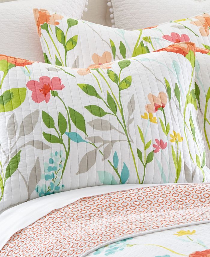 Levtex Laurel Coral Quilt Sets & Reviews Home Macy's