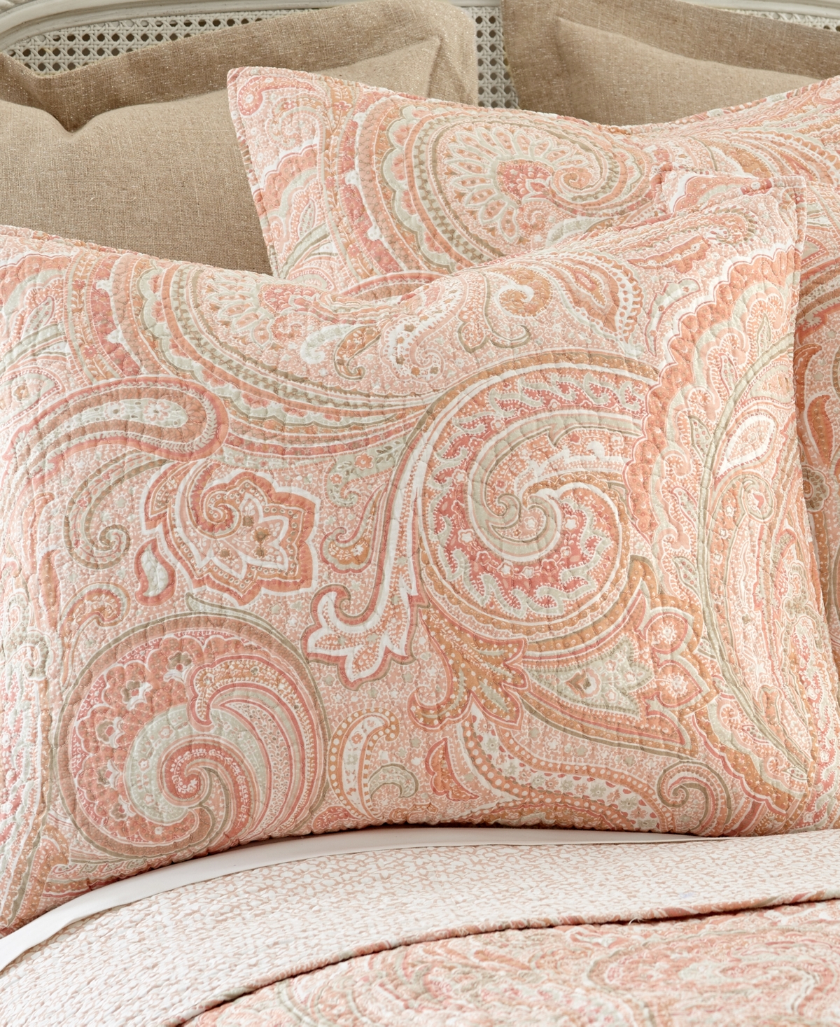 Levtex Spruce Paisley Reversible 3-Pc. Quilt Set