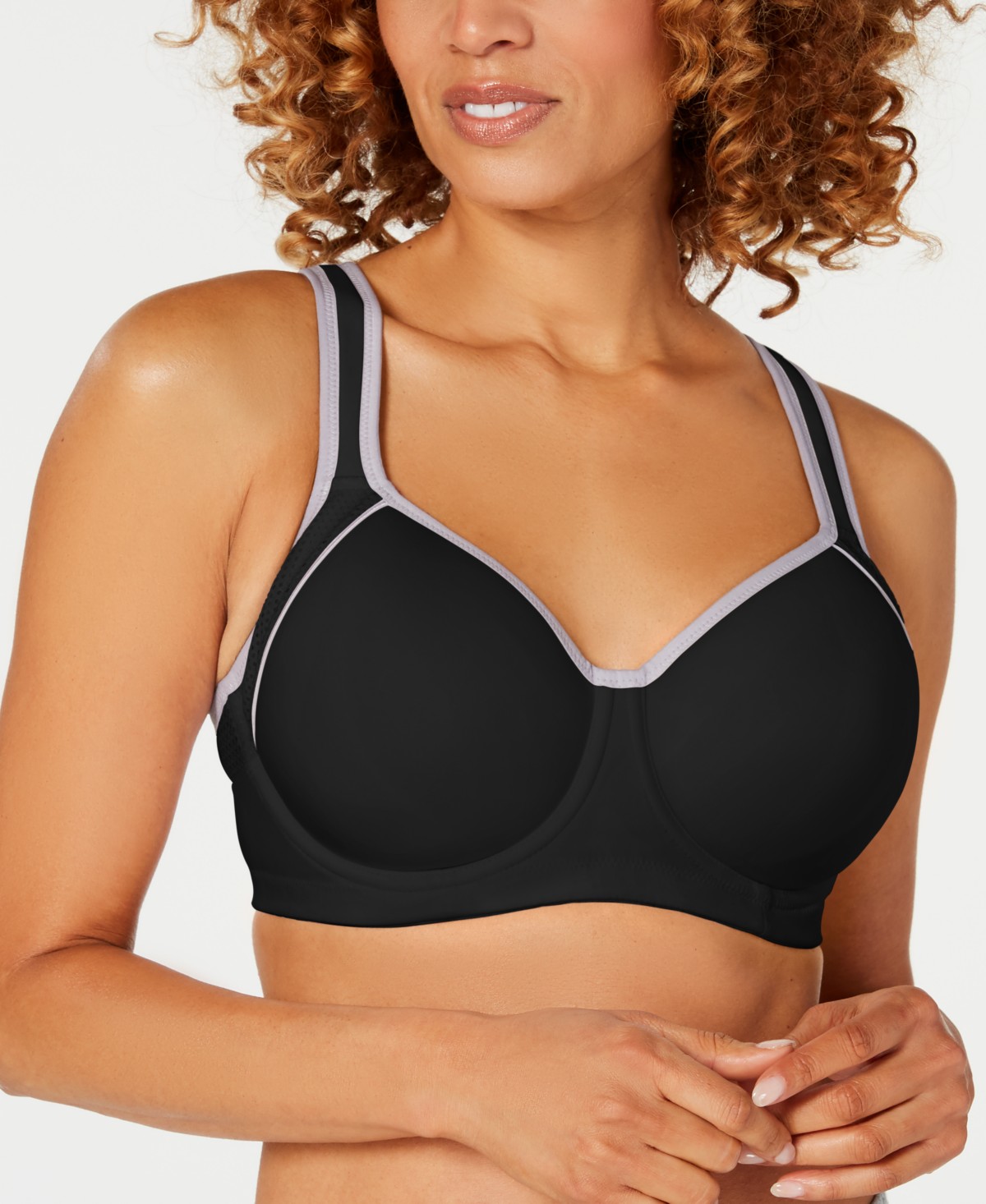 Женские Wacoal Women's Contrast Trim Contour Sport Bra 853302 — фото 1