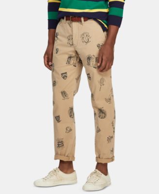 polo ralph lauren stretch straight fit pants