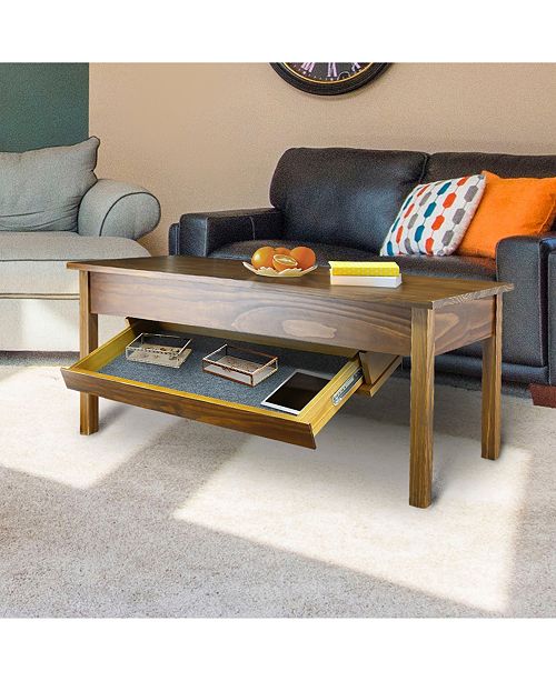 Yu Shan Kennedy Coffee Table With Concealed Drawer