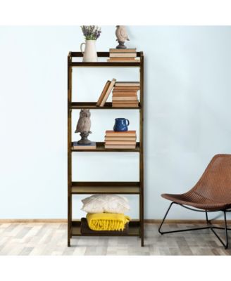 Yu Shan Stratford 5 - Shelf Folding Bookcase