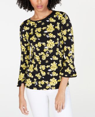 michael kors floral top