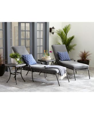 Vintage II Outdoor 7-Pc. Dining Set (61" Round Table & 6 Swivel Chairs) With Outdura&reg; Cushions, Created for Macy's