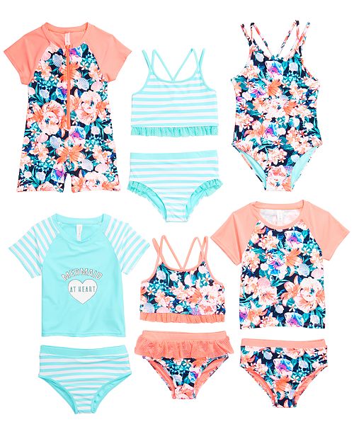 Ideology Toddler Girls Swimwear Mix And Match Separates Created