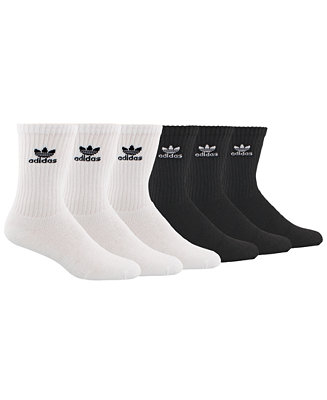 adidas Men's 6-Pk. Crew Socks - Macy's