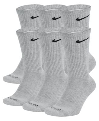 mens grey nike socks