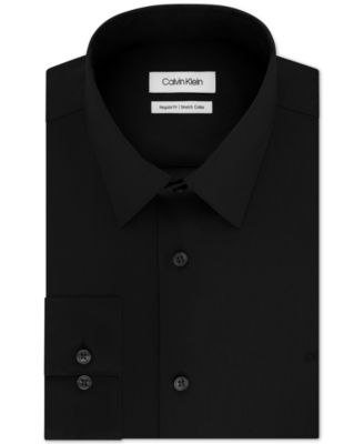 Calvin Klein - Men's Classic/Regular-Fit Stretch Flex Collar Solid Dress Shirt