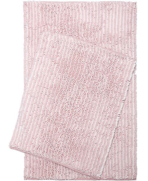 Home Dynamix Shabby Chic Fresno 2 Piece Popcorn Chenille Bath Mat