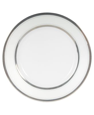 Lauren Ralph Lauren - "Silk Ribbon Pearl" Dinner Plate, 10 3/4"