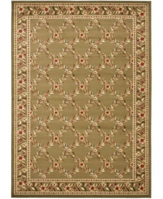 Lyndhurst LNH557 Green 8' x 11' Area Rug
