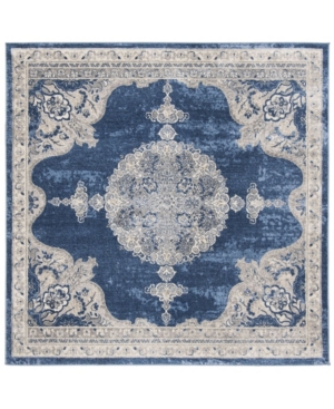 Safavieh Brentwood Navy and Light Gray 6'7