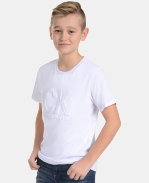 Calvin Klein Big Boys Graphic-Print Cotton T-Shirt