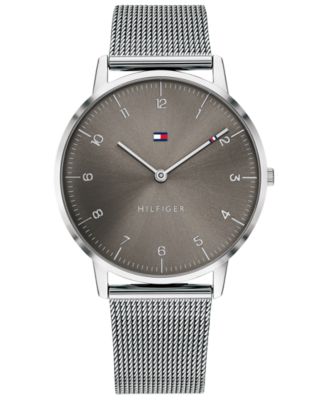 tommy hilfiger men's mesh watch